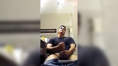 Latino Jock Cum Shots Interrupted: Uncut Amateur Porn