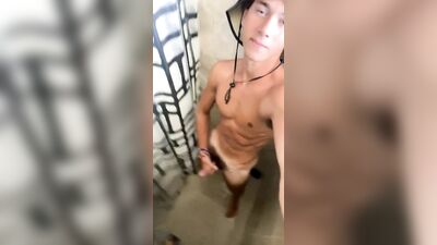 Curly Cutie Shows Off in Action Mix Gay Porn