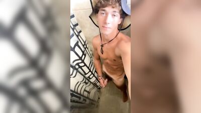 Curly Cutie Shows Off in Action Mix Gay Porn