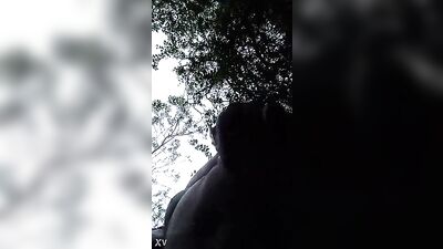 Naked Chubby Boy Masturbates in the Woods and Cums