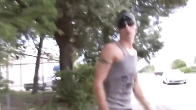 Street Oral Hookup Sex: Big Cocks Fun Fetish Rimming Cum!