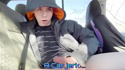 A Car jerk Off - The Ultimate Handjob Experience!