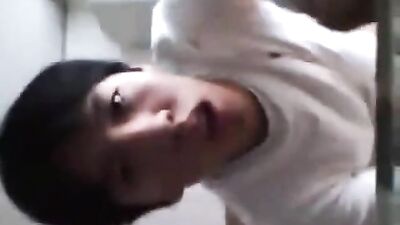 Asian Cutie Masterbates in Public! Japanese cute boy105