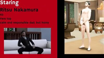 Step-Dads Gay Vacation: Bareback Big Dicks Cartoons!