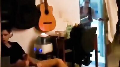 Cute Brunettes Unexpected Masturbation Adventure