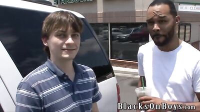 Two Blacks On One White Gay Porn Videos