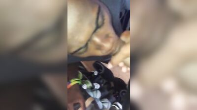 Black Twink Friends Return: Hardcore Threesome Action