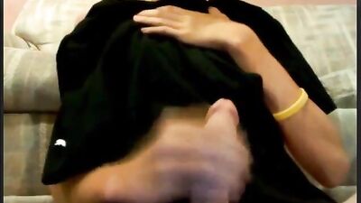 Curly Cuties Black Tee Cum Drench