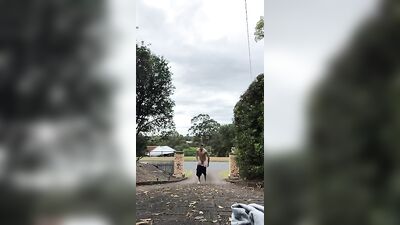 Naked Crazy Happy Boy: Nude Amateurs in Public!