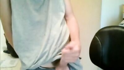 College Boys Go Wild - Hairy Wank Cam Porn!