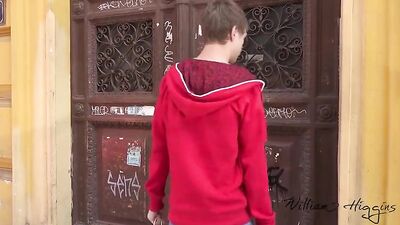 Gay Porn Initiation Ceremony: Hardcore Threesome with Rough Sex and Cum Swapping