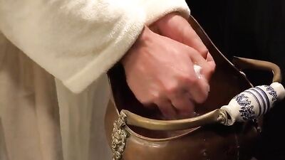 Gay Porn Initiation Ceremony: Hardcore Threesome with Rough Sex and Cum Swapping