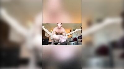Big Dicks & Muscle Boys: Cum-Swapping Fuckfest on the Sofa!