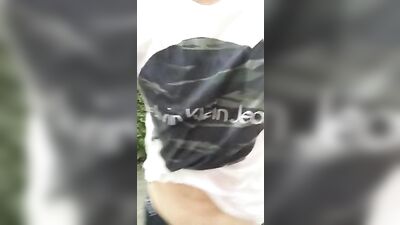 Cumming outside & wetting myself: Abx-5150 Gay Porn Video