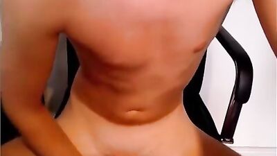 Cumming for Cute Amateur Blond Muscle Boy Cam Solo!