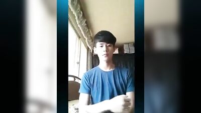 Asian QT Makes His Milk Flow on Cam: Gay Porn Video with Cumshots and Oral Action