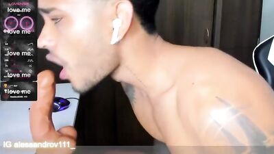 Latino Suckers: Big Cocks, Bareback Frat Boys Oral Fun!