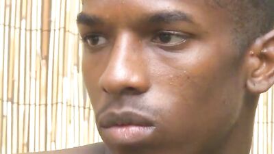 Black Cum Shots Handjob Solo - He Helps Himself - 480