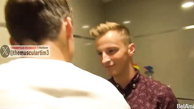 Blonde Muscle Boys Fun Oral Big Cocks Good Vibes!