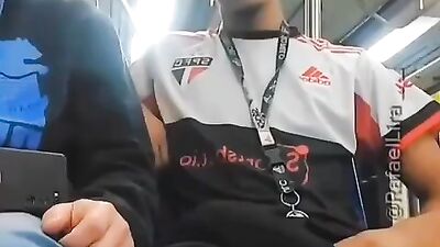 Gangbang in the City: Sucks in the Subway - Big Cocks Cum Shots Foot Fetish Fun Handjob Latino Porn Public Outside Web-Cam