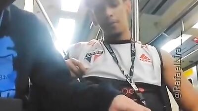 Gangbang in the City: Sucks in the Subway - Big Cocks Cum Shots Foot Fetish Fun Handjob Latino Porn Public Outside Web-Cam