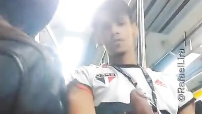 Gangbang in the City: Sucks in the Subway - Big Cocks Cum Shots Foot Fetish Fun Handjob Latino Porn Public Outside Web-Cam