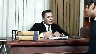 The Young Students Head Teacher Office Gay Porn Video: Action Cum Shots Oral!