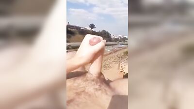 Strip Down and Bang Out! Cute Exhibitionists Roadside Antics!