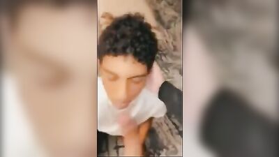 Handsome Twink Cocksucker Sucks A Big Dick II: Harder and Faster!