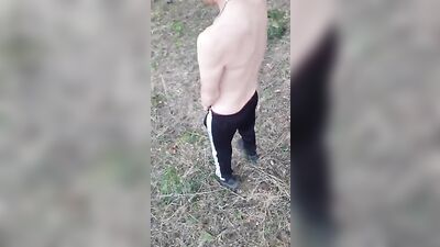 Russian Wildman Caught Jerking Off in the Park! Hardcore Gay Porn Action - [MC]-[259]