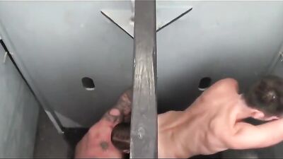 Big Gloryhole Surprise - Explosive Gay Porn Action!