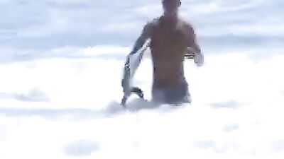 Surfing Solo Gay Boys Porn Adventure