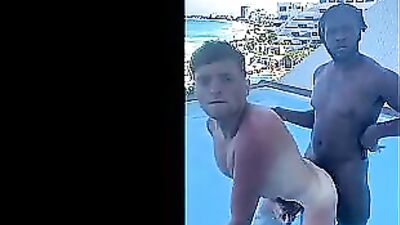 Outdoor Oral Interracial Bareback Public Pool Fuckers!