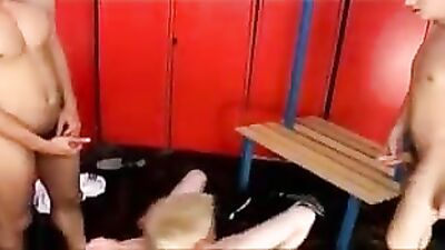 Discovering Cute Twink in Locker Rooms