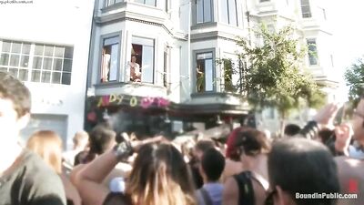 Gay Porn: Master Averys Public Gang Fuck with Noah Brooks and Friends!