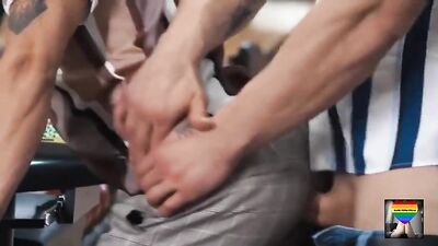 Gay Porn @ The Bowling Club - Bare Twinks Action! Enjoy the bareback action shots of hot twinks in this epic gay porn video from Bare Fun MN studio.