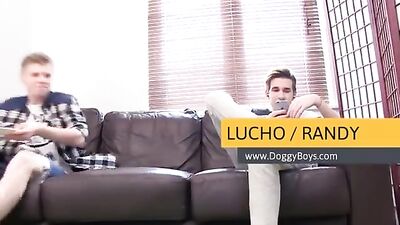 Young Muscle Boys Licking Creamy Dicks!