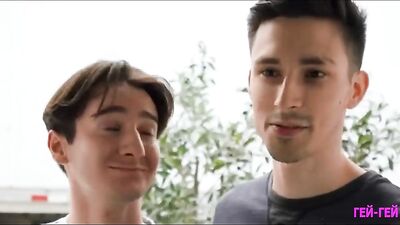 2 guys do it - Double Stuffed: Bareback Action, Cum Shots, Handjob and Oral Delight!