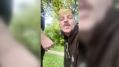 Park Picnic: The Hottest Amateur Cum Shots in Public!