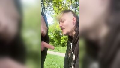 Park Picnic: The Hottest Amateur Cum Shots in Public!