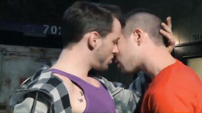 Garage Fucking Sessions: Twinks Cumming in the Darkness Gay Porn Videos