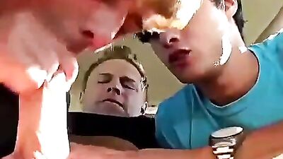 Double Cock Sucking: The Ultimate Gay Boys Porn Experience!