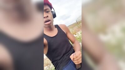 Latino Black Teen Wanking Heats Up with X-rated Adventures!