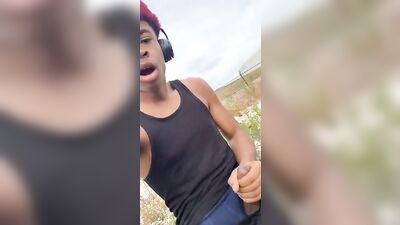 Latino Black Teen Wanking Heats Up with X-rated Adventures!