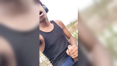 Latino Black Teen Wanking Heats Up with X-rated Adventures!