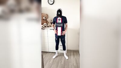 Football Jerk Off: Cum Shots and Big Cocks