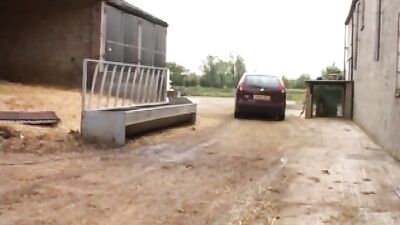 Twink Gang Bang Revamped: Amateur Bareback Muscle Boys in the Barn!