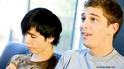 Big Dick Twinks Butt Fucking Adventures: Orange Stick It In