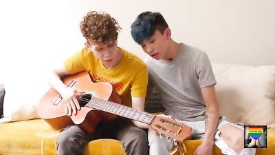 Gay Porn Twinks Explosion - Bareback Action Cum Shots