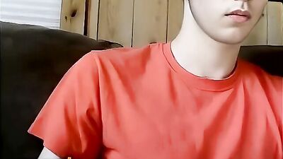 Gay Porn Video: High Definition Brunette Twinks Strokes and Cums - AI Enhanced Boys Web-Cam